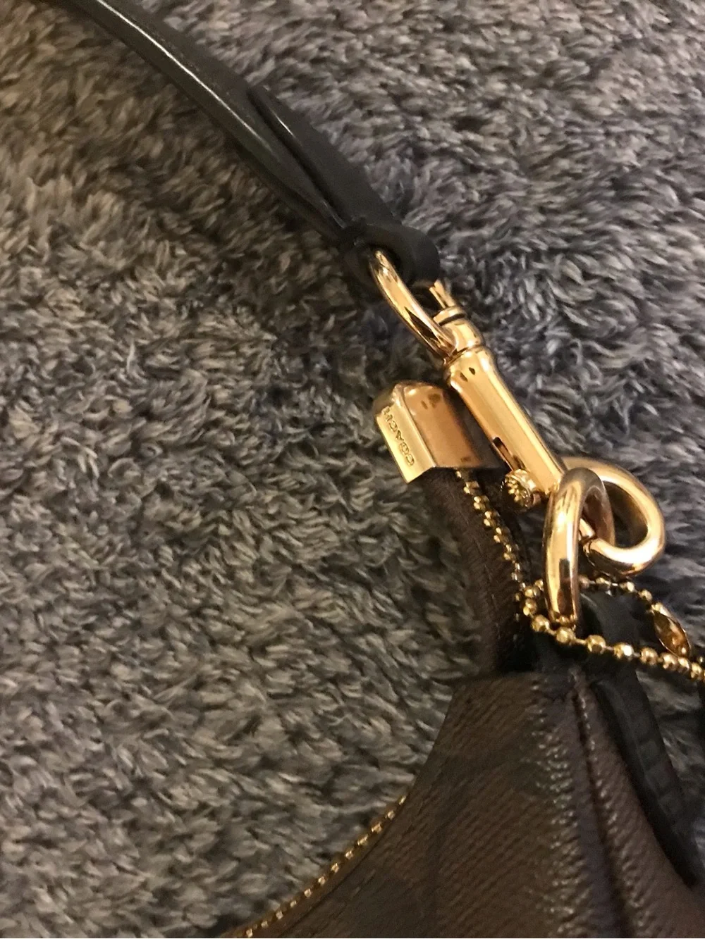 Coach Pennie Shoulder Bag 25 In Signature Canvas